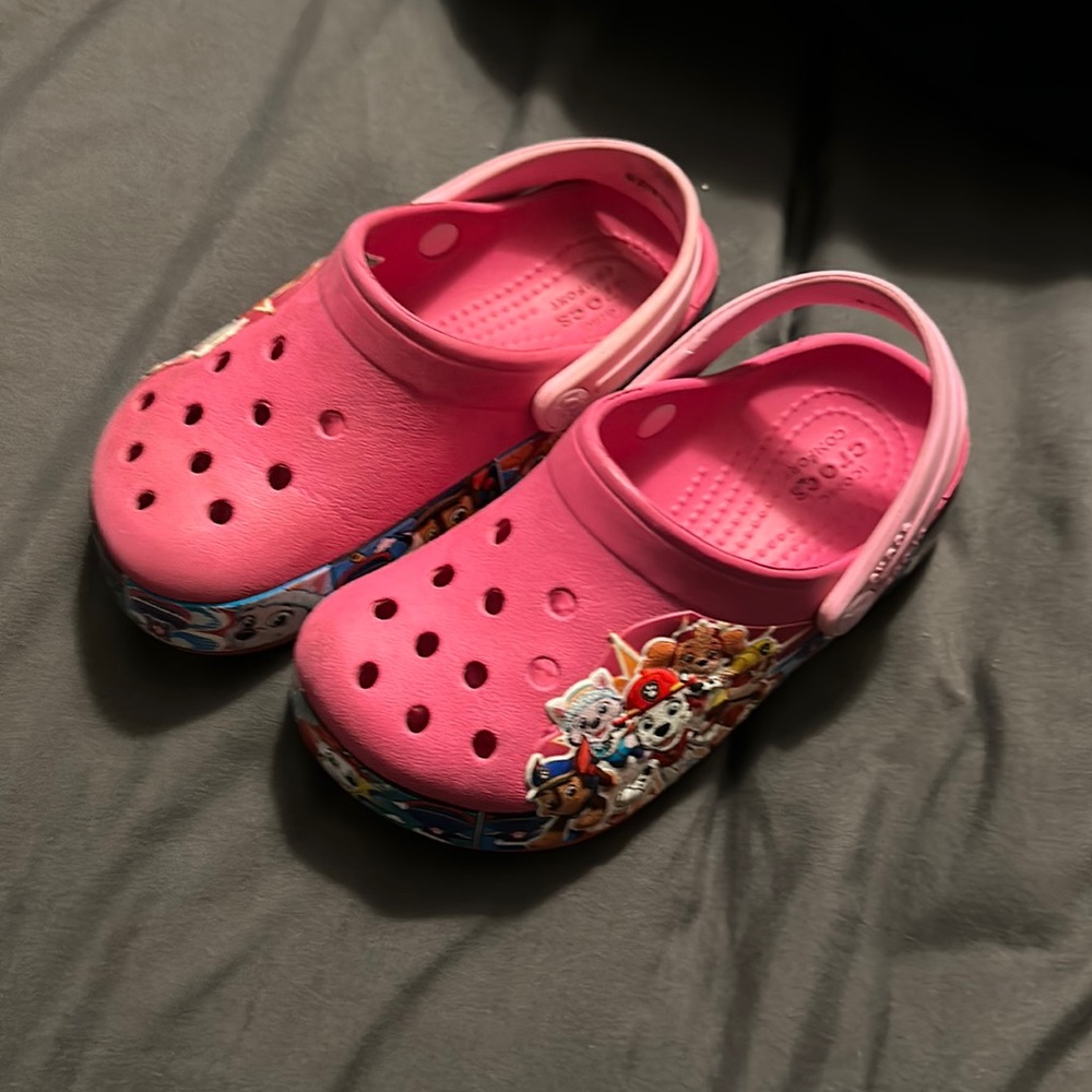 Crocs Paw Patrol size 9
